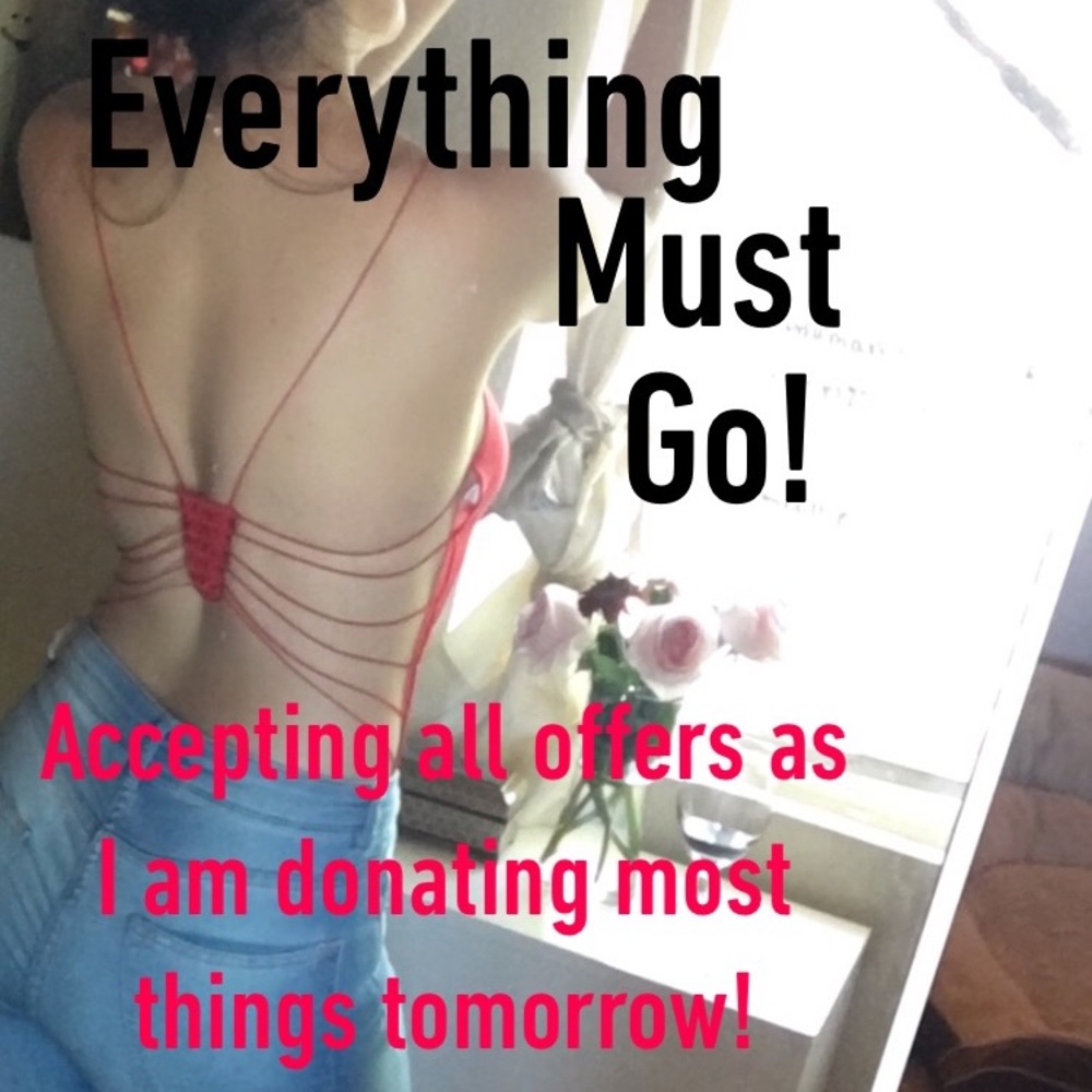 Accepting all offers on most items :)